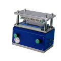Compact Precision Pneumatic Die Cutter with A Pair Die for Pouch Battery Research